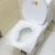 Import 100% Virgin Pulp Disposable Paper Toilet Seat Covers 200 Pcs Pack 1/4 Fold 42*36cm Flushable Hotel Household bathrooms from China