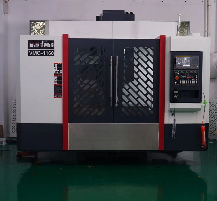 VMC-1160 numerically controlled machine tool used for machining parts in various industrial fields