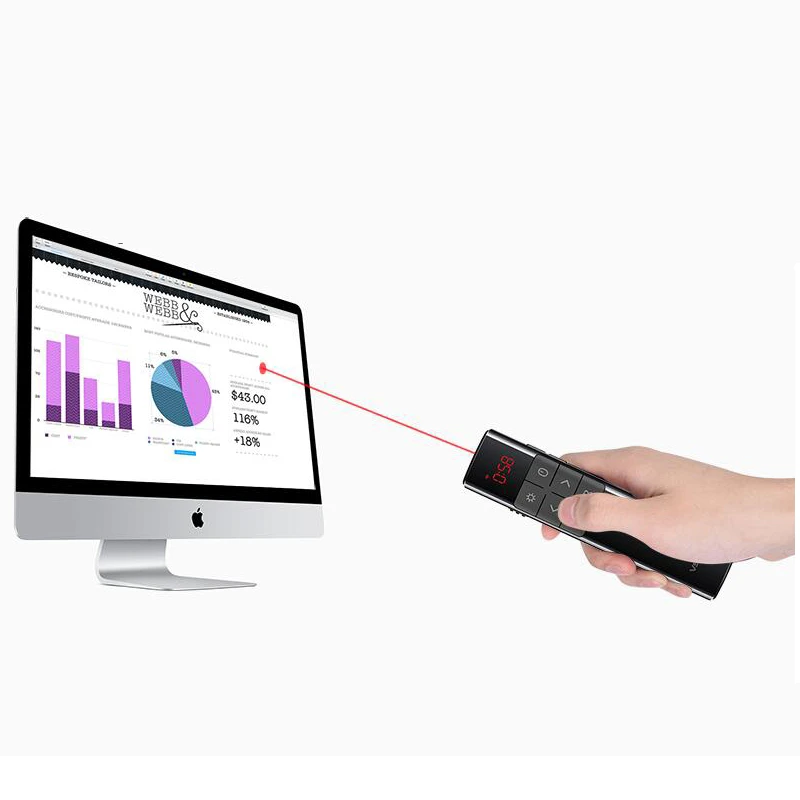 VSON OEM air mouse versatile wireless laser presenter laser pointer