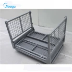 Warehouse high quality wire basket heavy duty pallet scale wire mesh pallet