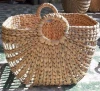Water hyacinth bag basket handbag (New color)