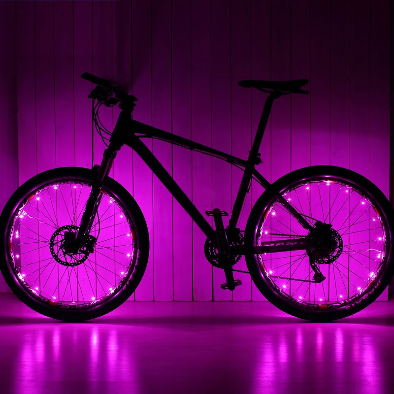 Waterproof Colorful Cycle LED Bicycle Spoke Light Bike Tire Accessories Bicycle Wheel Light