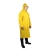 Import waterproof high quality long polyester yellow PVC raincoat from China