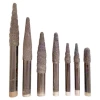 Wear-Resistant Vacuum Brazed Diamond Granite Marble CNC Router Carving Tools V Bits for Engraving Stone