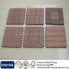 Weather resistant 30*30cm WPC deck tile, wood composite deck tile, wpc tile