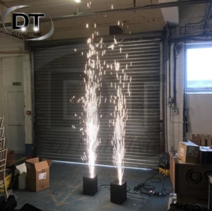 Wedding Cold Sparks Machine with DMX and Remote Control Super Bright Used for Wedding Fireworks Machine for Sale