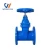 Import WESDOM DIN3352 F5 Gate Valve DN80 Ductile Iron Flanged Water Fluid Non Ring Stem stainless Steel Manual Handwheel 2-48 Blue from China