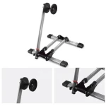 WF-T026 High End Design Foldable Mountain Bicycle Wheel Storage Rack Stand Floor Display Rack Parking Carrier