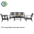 Import white antique heb wrought iron outdoor garden chair patio furniture set from China