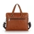 Import Wholesale 2020 new design fashion style Brown  briefcase leather business bag for men from China