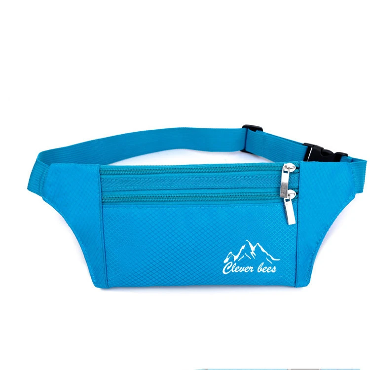 Wholesale Adjustable Fitness Colorful Fanny Pack Belt Running Sports Waist Bag