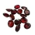 Import Wholesale and Retail  Natural Garnet Stone Oval 4X6 Cut Loose Gemstones A+Quality from China