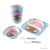 Import Wholesale biodegradable bamboo fiber baby gift tableware from China