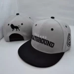Wholesale Blank Plain High Quality Custom 3D Embroidery Two Tone Design Your Own Basketball Snapback Hat