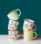 Import Wholesale  Creative Custom Ceramic Mug Lovers Drinking Cup Imitation Enamel Mug  1807 from China