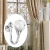 Import Wholesale Crystal Small Wall Curtain Hooks ,Good Quality Window Curtain Holder,Curtain Accessories from China