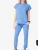 Import wholesale customized suits short sleeve scrub tops high quality scrub uniform scrub suit from China