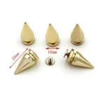 Wholesale fashionable bag decorative rivets accessories metal rivets studs accessories for bags