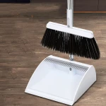 Wholesale Foldable Broom and Dustpan New Design Plastic Broom With Cleaning Tooth