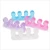 Import Wholesale Gel Toe Separator Customized 8*3.5*1.3cm Silicone Toe Separator from China