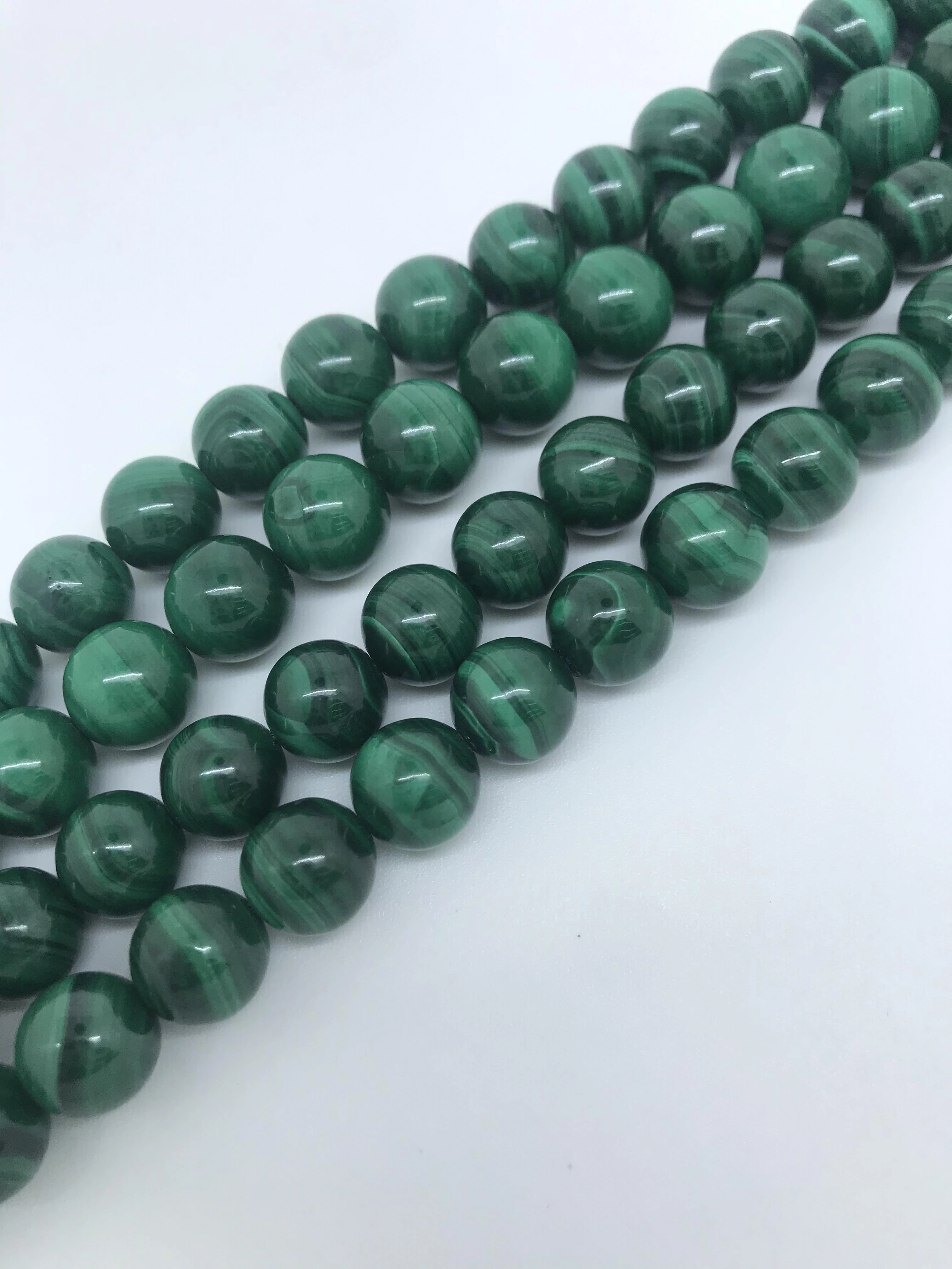 Wholesale Genuine Gemstone Products High Quality Malachite Gemstone Beads Loose