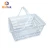 Import Wholesale Handheld Plastic Supermarket Shopping Basket For Shops from China