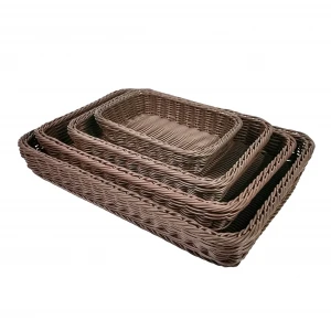 Wholesale High Quality Handmade Custom Size Storage Weave Wicker Bread Basket