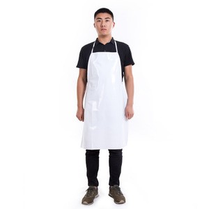 Wholesale low temperature resistant food processing PVC apron and oversleeve easy to clean