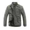 Wholesale Mens Softshell Jacket Black Breathable Military Tactical Hunting Jacket