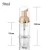 Import wholesale MOQ 1pcs clear 50ml cosmetic gold foam pump soap bottle from China