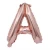 Import Wholesale New Design Alphabet English 16Inch Rose Gold Letter Foil Balloon from China