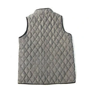 Wholesale New Designed Fashioned Herringbone Down Vest