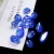 Import Wholesale Precious stone Aura dark blue crystal gemstones Tumbled Stone Gravel crystals healing stones from China