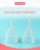 Import Wholesale Price Fda Hygiene Feminine Menstruation Lady Medical Silicone Collapsible Reusable Clean Menstrual Cup silicone from China