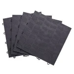 Wholesale Recyclable material car showroom custom pp plastic floor interlock tiles