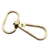 Wholesale Silver Black Gold Triangle Trigger Eye Bolt Keyring Snap Hook Clip