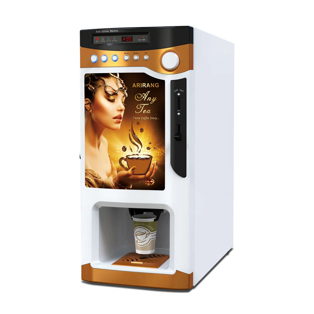 Wholesale   SWIF303V vending machine /Coin acceptor coffee /Small Table Top Coffee Vending Machine