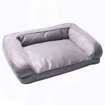 Wholesale washable large pet supplies sofas elevated bed luxury memory foam cat pet dog bed set for dog
