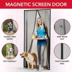 wholesales Magnetic mesh anti-mosquito screen door summer anti-mosquito flying curtain anti-mosquito screen door kitchen window