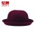 Import winter hats for girls felt hats cloche blue bowler formal hat from China