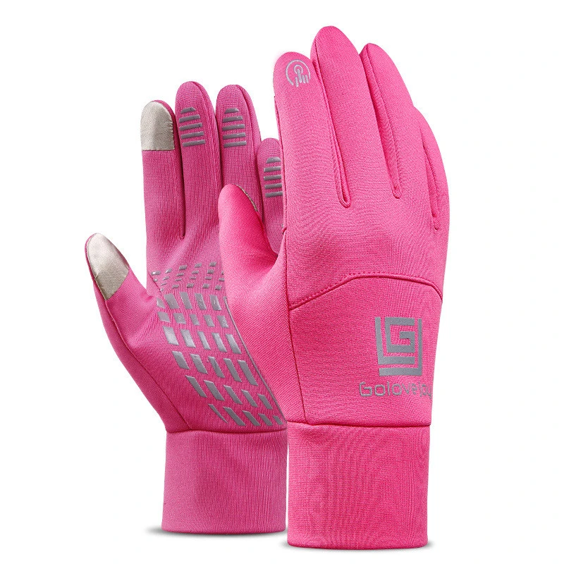 Winter Outdoor Sports Gloves Touch Screen Unisex Waterproof Windproof Warm Riding Velvet Skiing Gloves