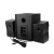 Import Wireless 2.1 audience home cinema sounds subwoofer USB 2.1 speaker home theater system with LED lights from China