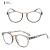 Import Women Reading glasses spring hinge round colorful frame in stock eyeglasses from China