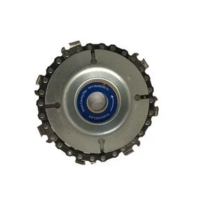 Wood Carving Disc 4 Inch Angle Grinder Chain Disc Double Saw Teeth For Angle Grinder Power Tool Accessories
