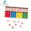 Wooden Count Stick Kids Learning Math Toys With Opp