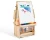 Import Wooden toys dry erase blackboard magnetic drawing board wooden kids easel from China