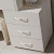 Import Wooden White Dresser 3 Drawer With Mirror Bedroom Dresser Home Center from China