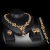 Import XSH-5240 yiwu china cubic zirconia jewelry set bridal from China