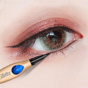 YANQINA Eye Beauty Makeup 36H Long Lasting Waterproof Tattoo Black Gel Wing Eyeliner