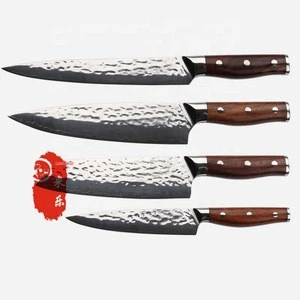 YF china supplier damascus steel knife set pattern oyster knife stainless knife billet